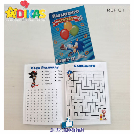 PASSATEMPO PERSONALIZADO - SONIC