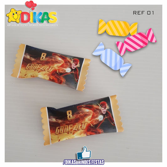 REBUÇADOS PERSONALIZADOS - THE FLASH