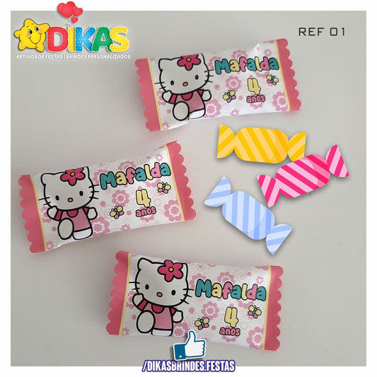 REBUÇADOS PERSONALIZADOS - HELLO KITTY