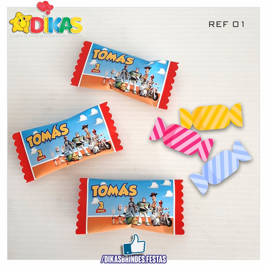 REBUÇADOS PERSONALIZADOS - TOY STORY