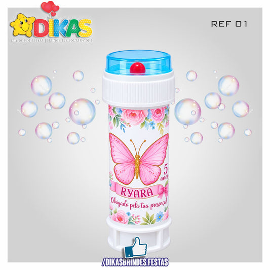 BOLHA DE SABÃO - BORBOLETA / JARDIM ENCANTADO