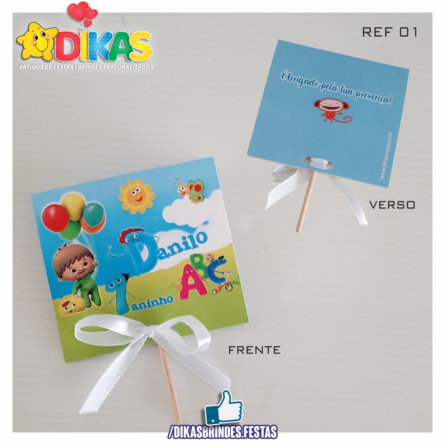 CHUPA PERSONALIZADO - BABY TV