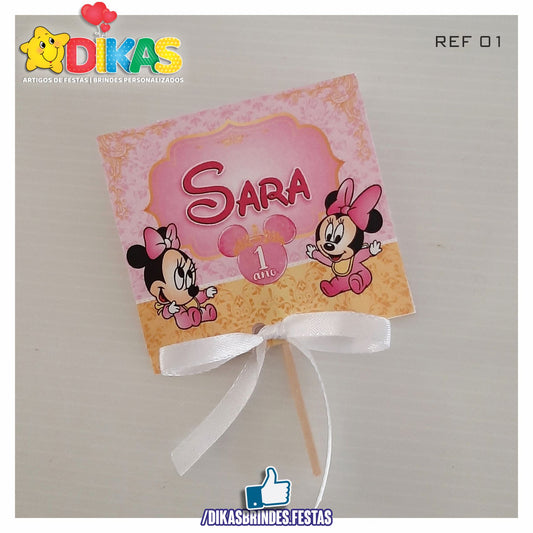 CHUPA PERSONALIZADO - MINNIE BABY