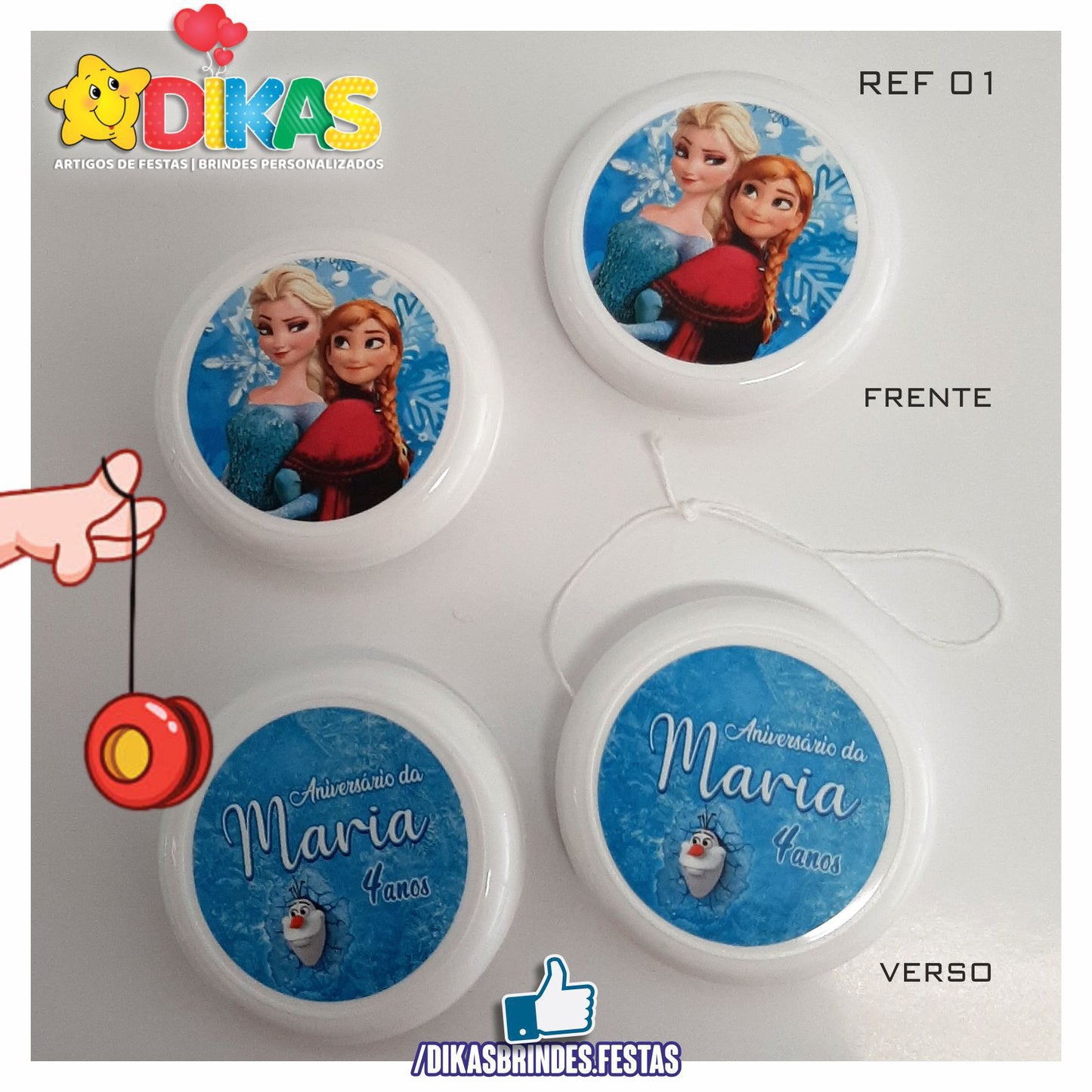 IOIÓ PERSONALIZADO - FROZEN