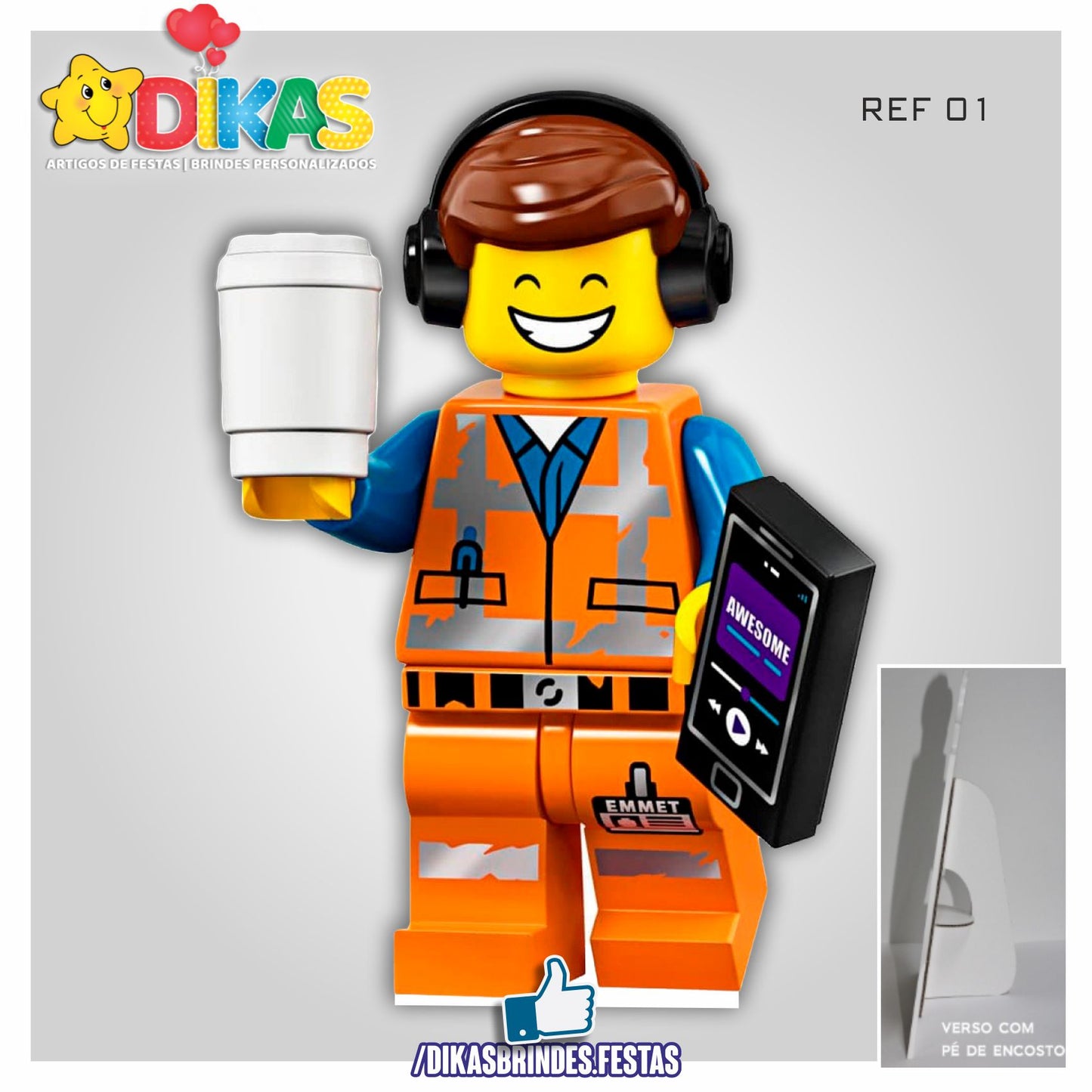 CENÁRIO PARA MESA - LEGO
