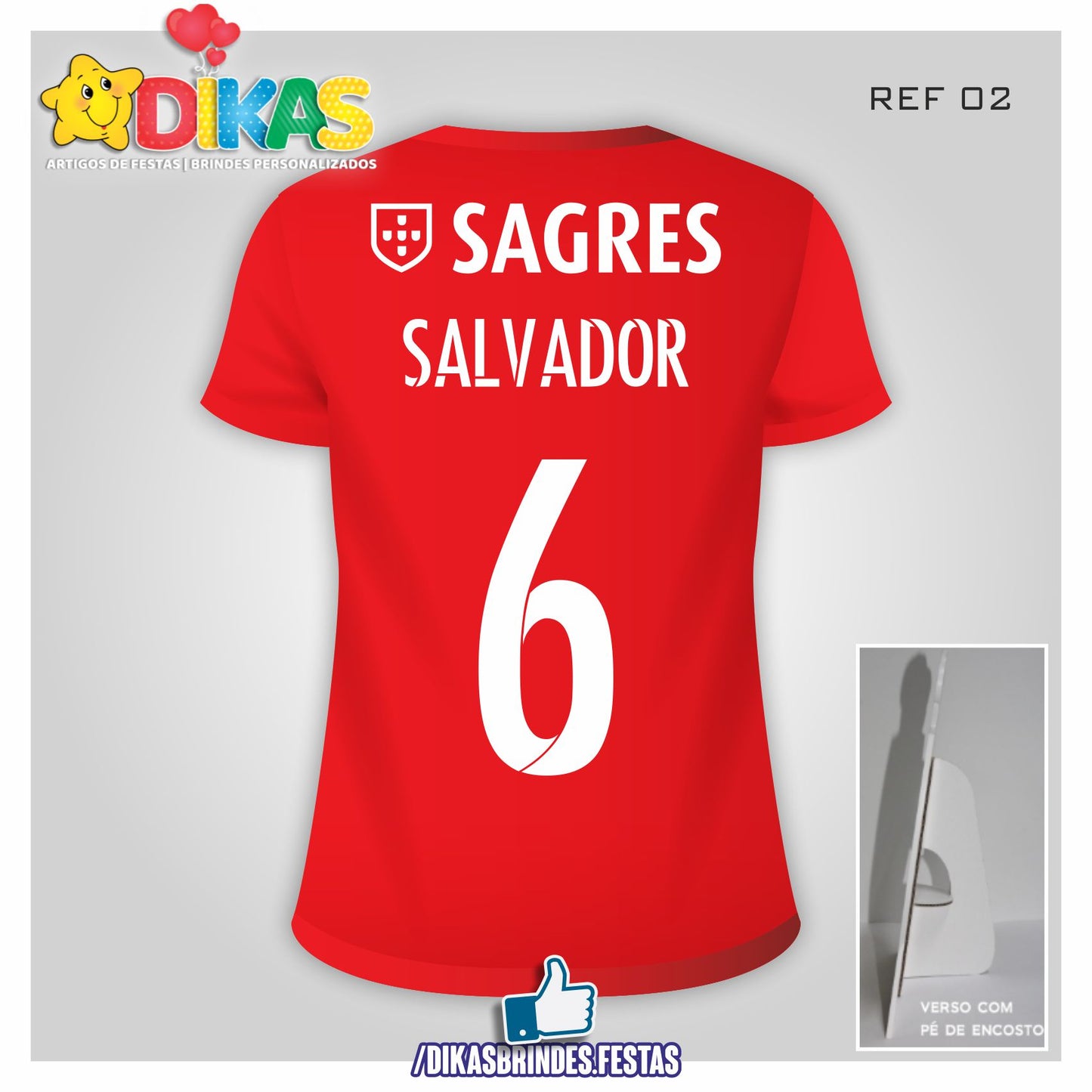 CENÁRIO PARA MESA - FUTEBOL BENFICA