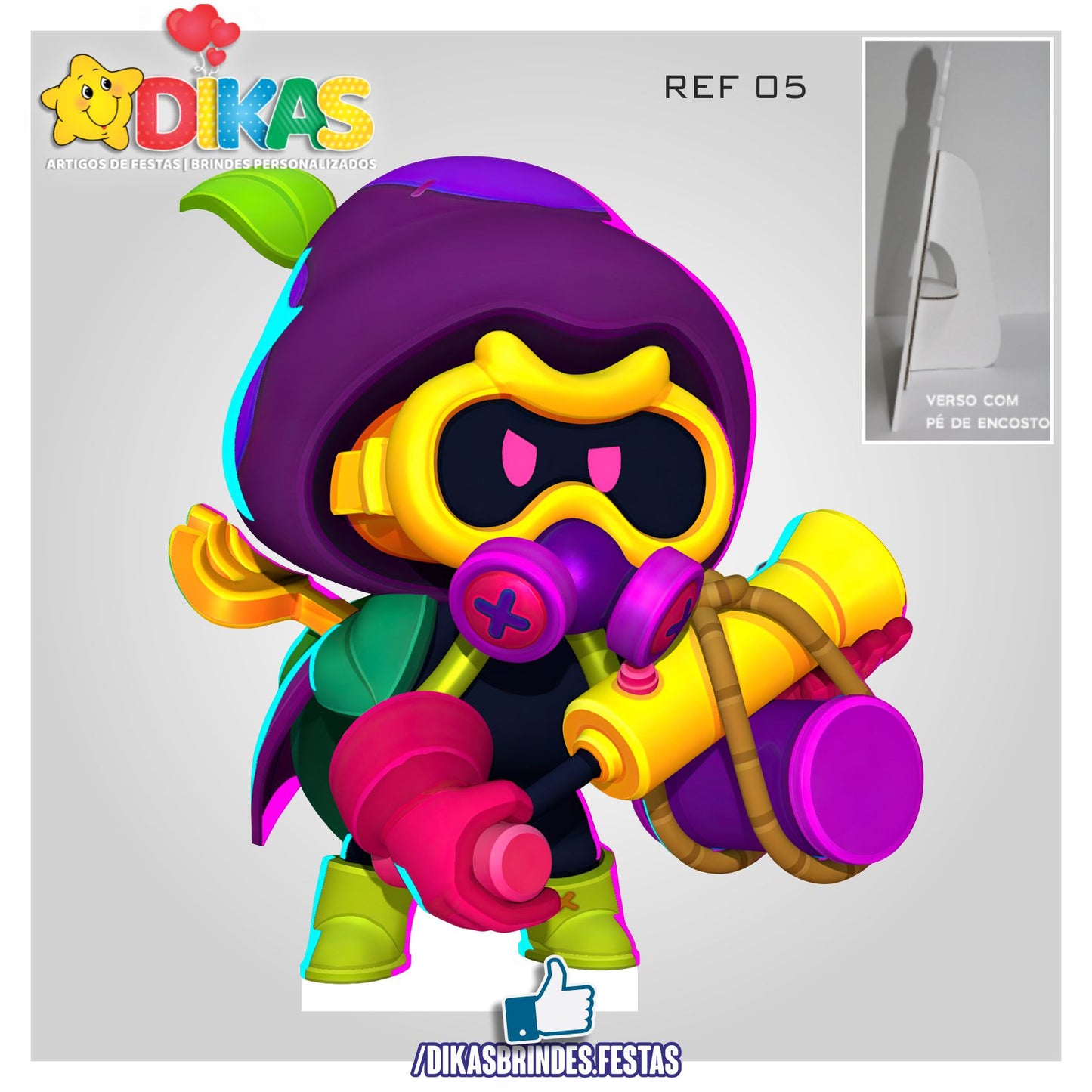 CENÁRIO PARA MESA - BRAWL STARS