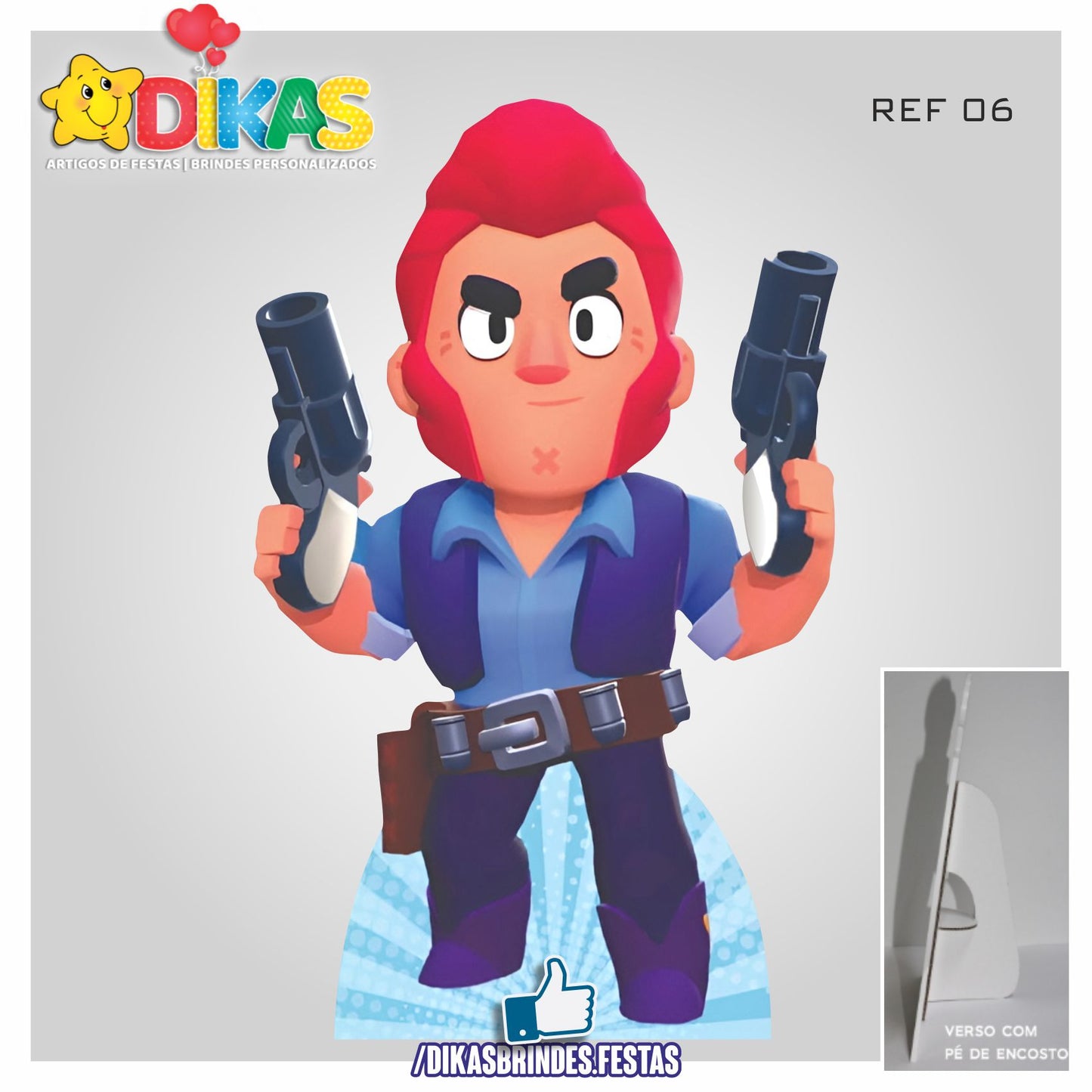 CENÁRIO PARA MESA - BRAWL STARS
