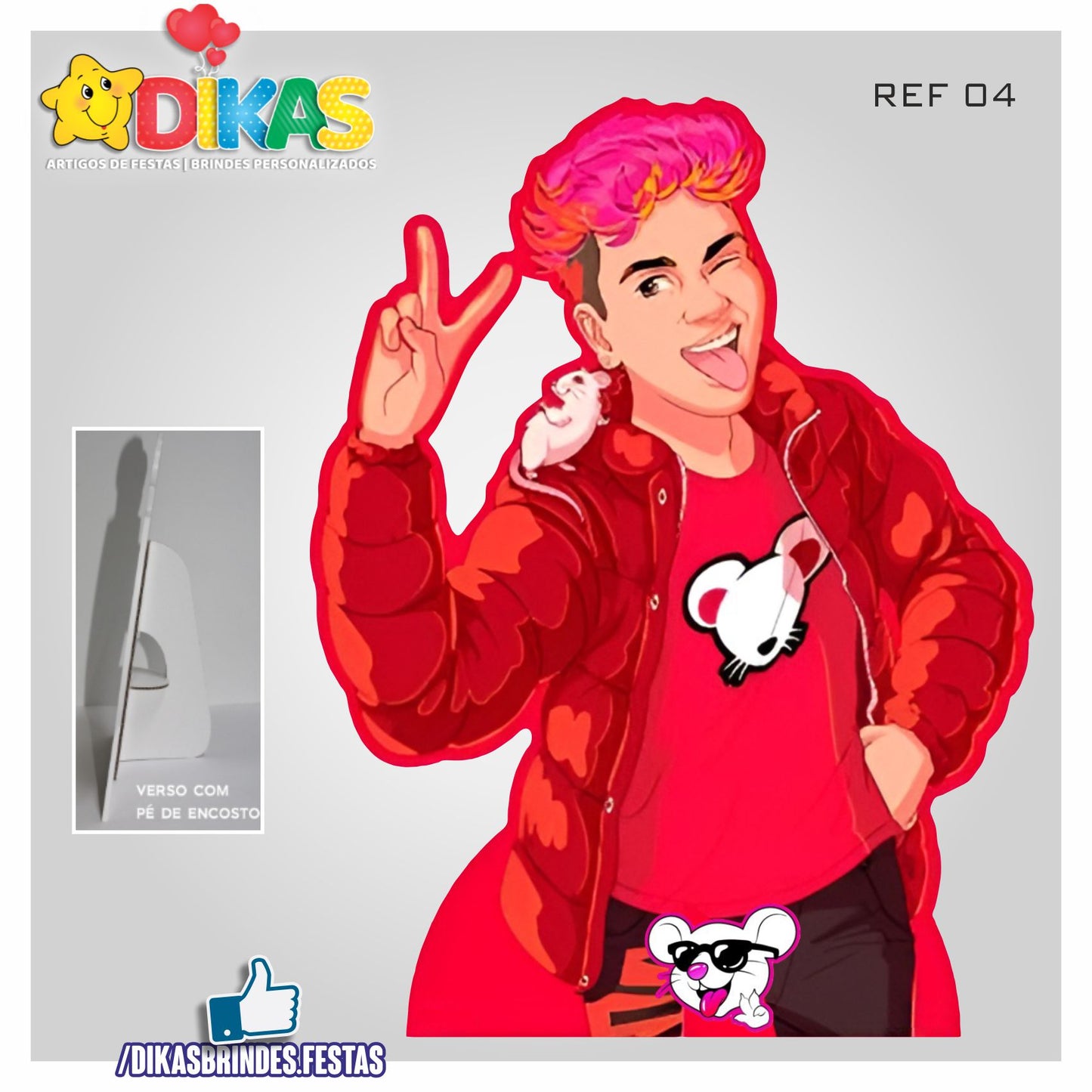 CENÁRIO PARA MESA - GRUPO DOS ROSA