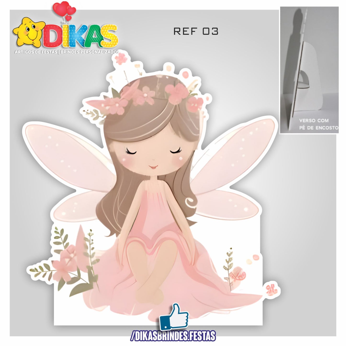 CENÁRIO PARA MESA - BORBOLETA / JARDIM ENCANTADO