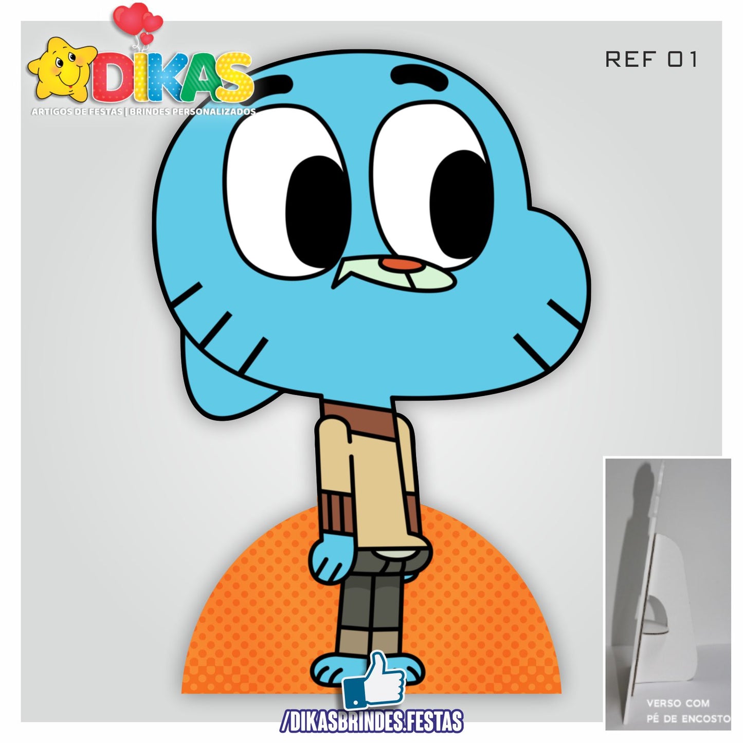 CENÁRIO PARA MESA - GUMBALL