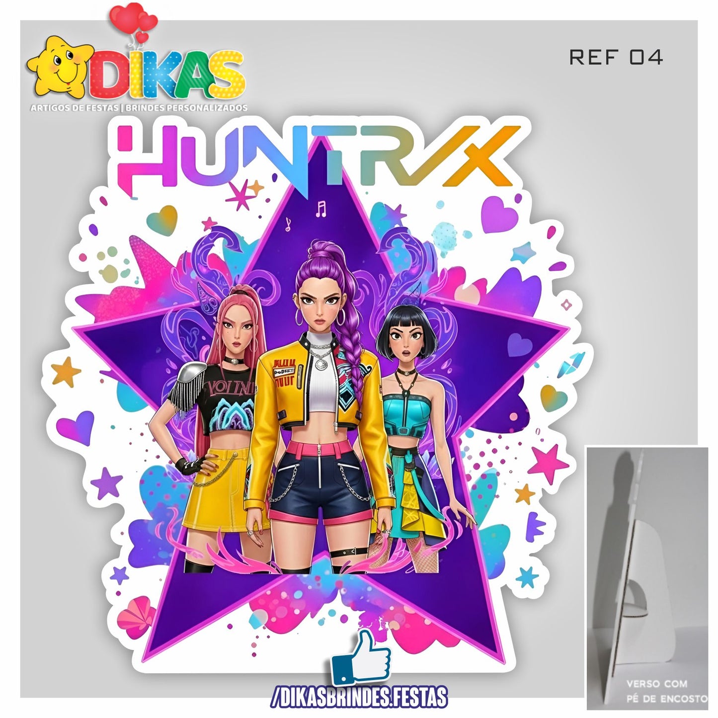 CENÁRIO PARA MESA - Guerreiras do K-POP