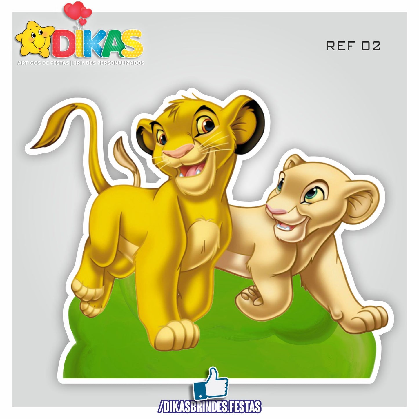 CENÁRIO PARA MESA - REI LEÃO