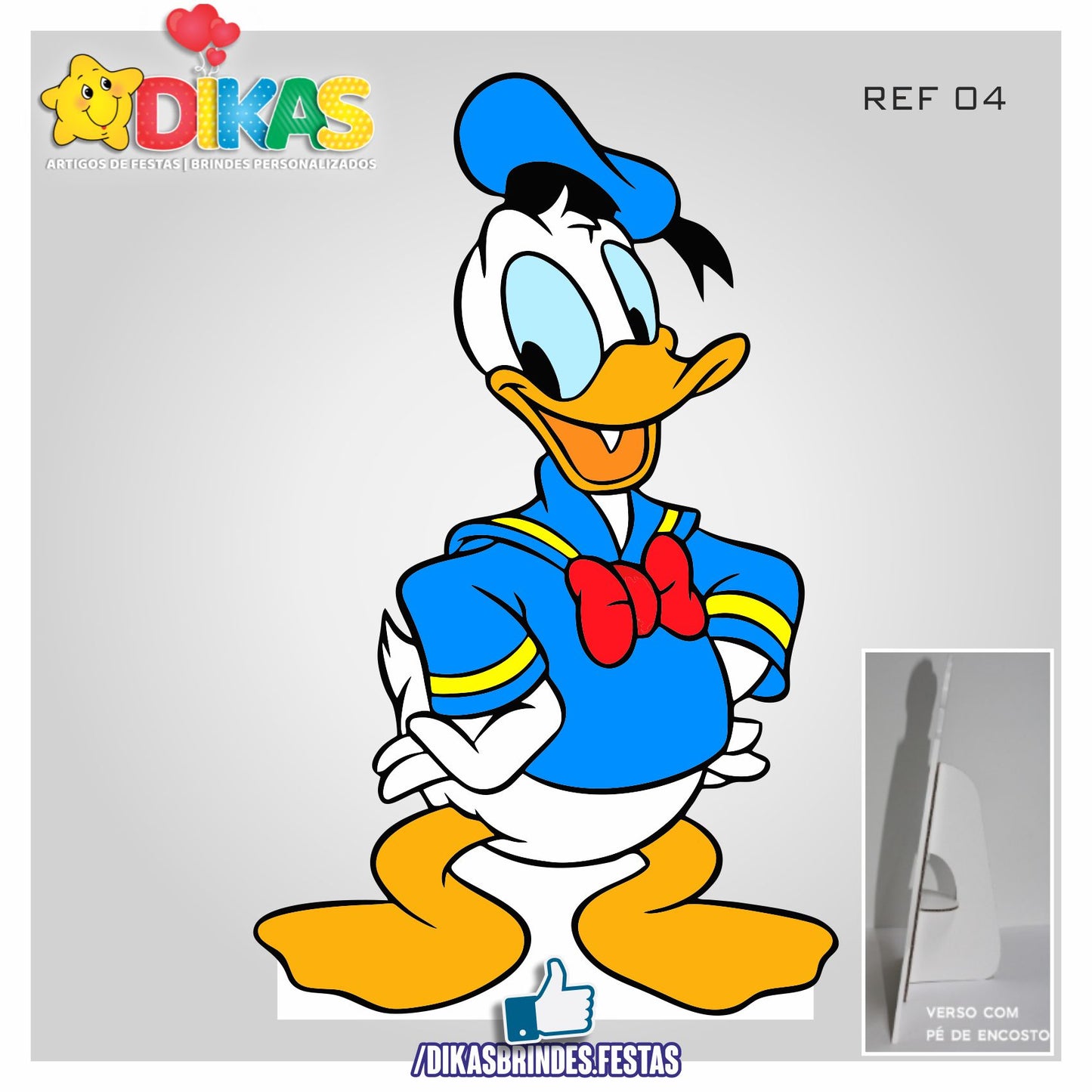 CENÁRIO PARA MESA - MICKEY E OS AMIGOS