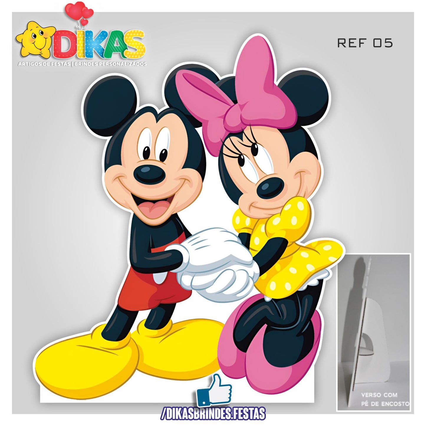 CENÁRIO PARA MESA - MICKEY E OS AMIGOS