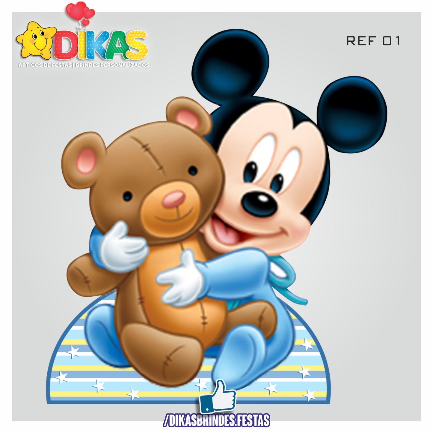 CENÁRIO PARA MESA - MICKEY BABY