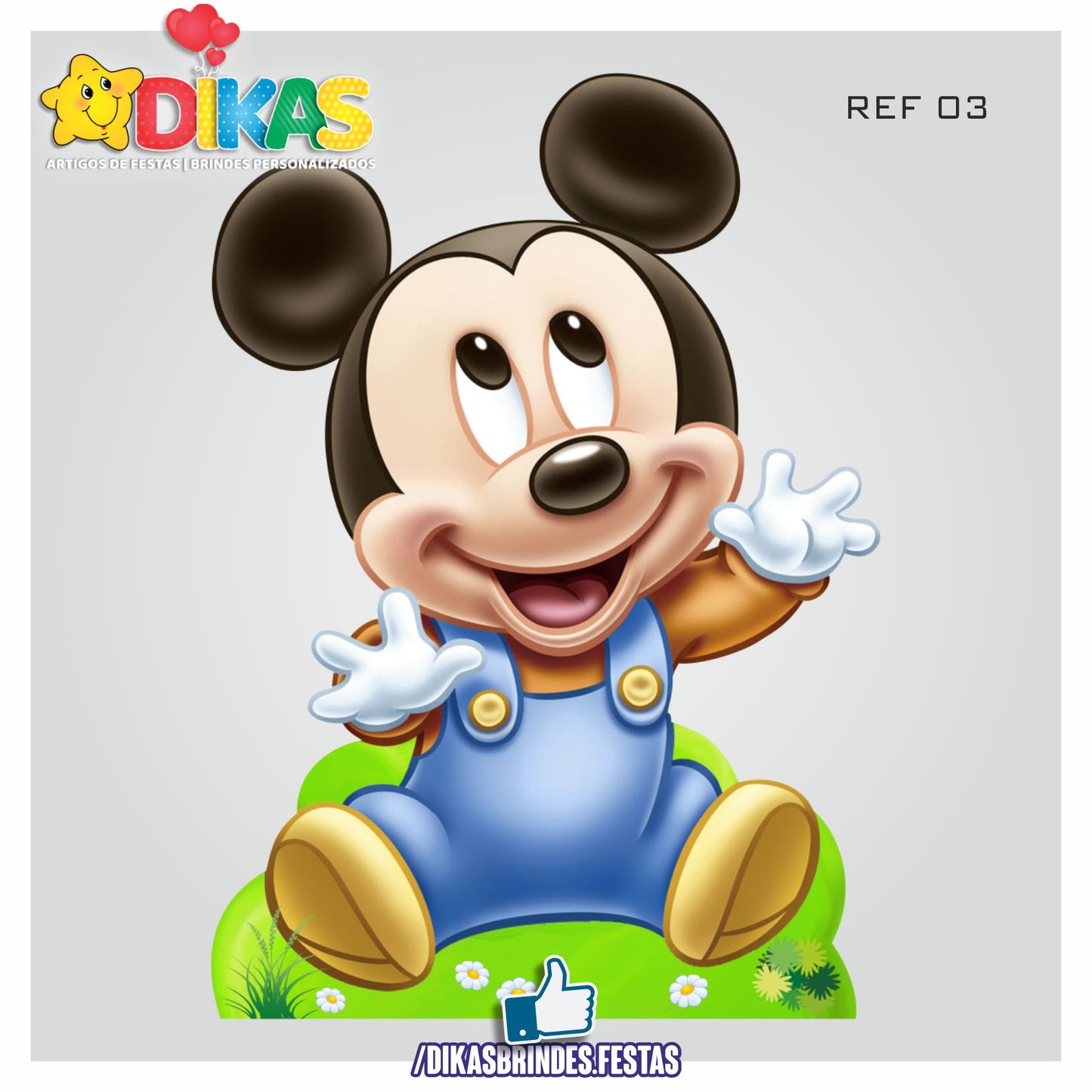 CENÁRIO PARA MESA - MICKEY BABY