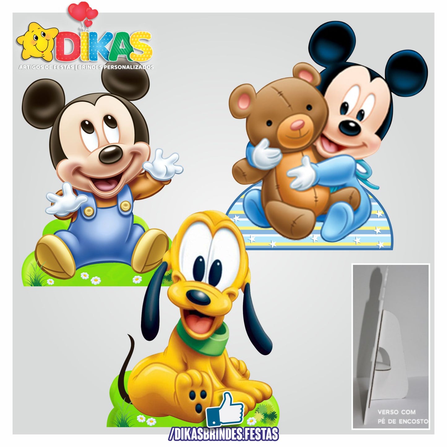 CENÁRIO PARA MESA - MICKEY BABY