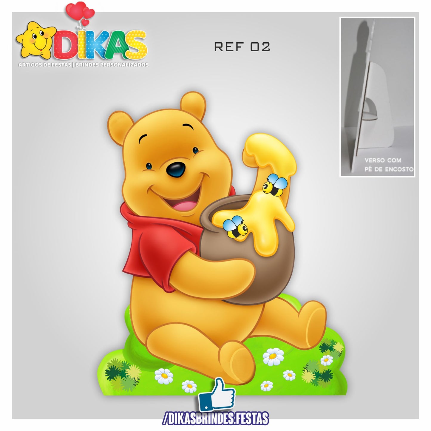 CENÁRIO PARA MESA - POOH