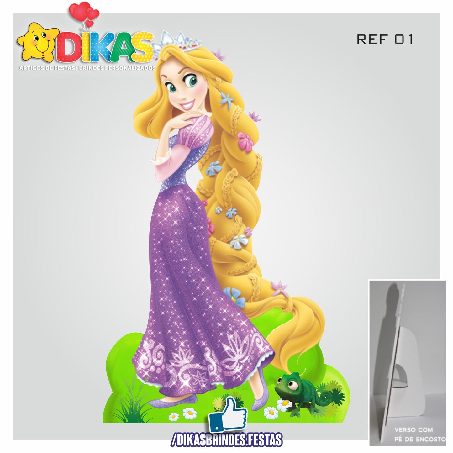 CENÁRIO PARA MESA - RAPUNZEL