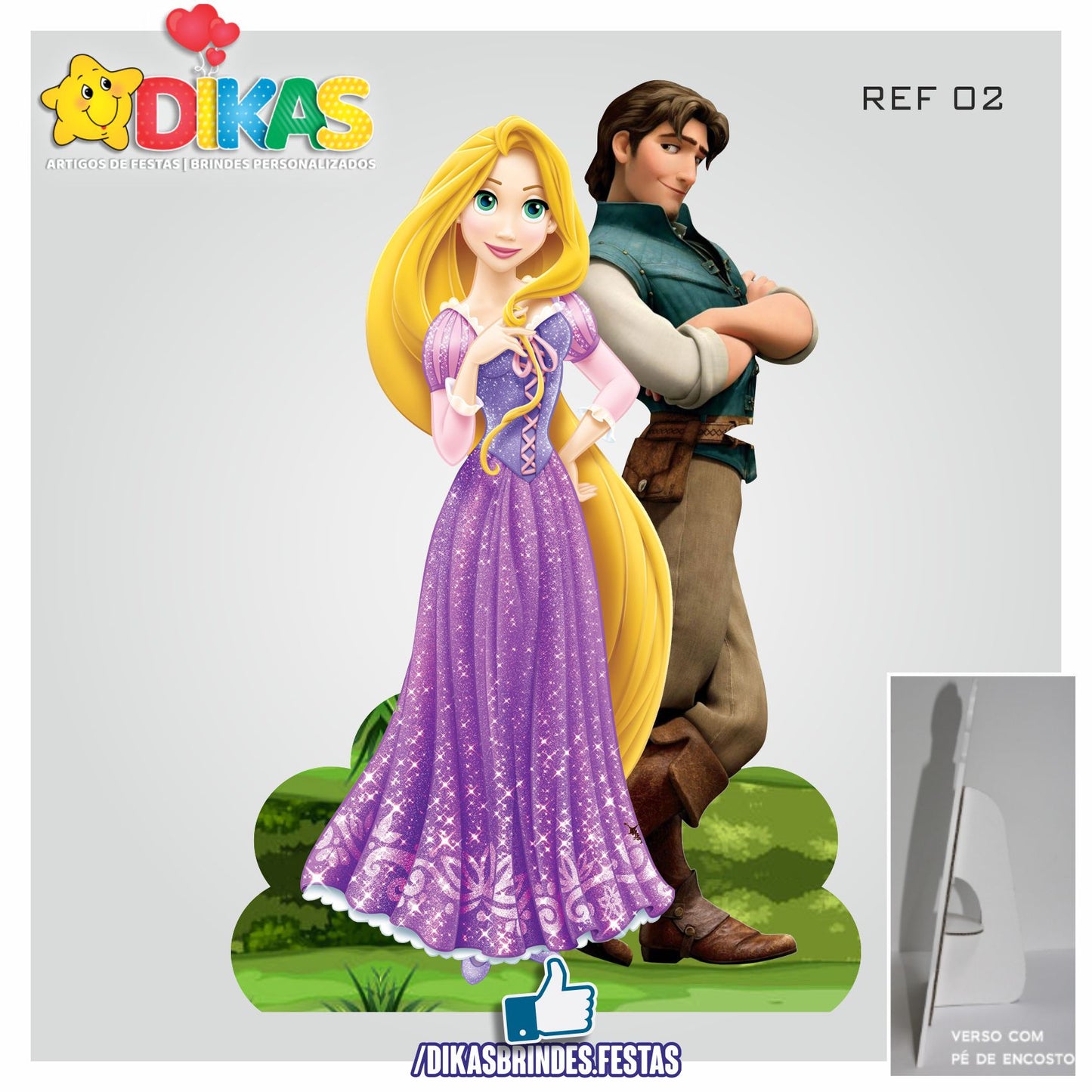 CENÁRIO PARA MESA - RAPUNZEL