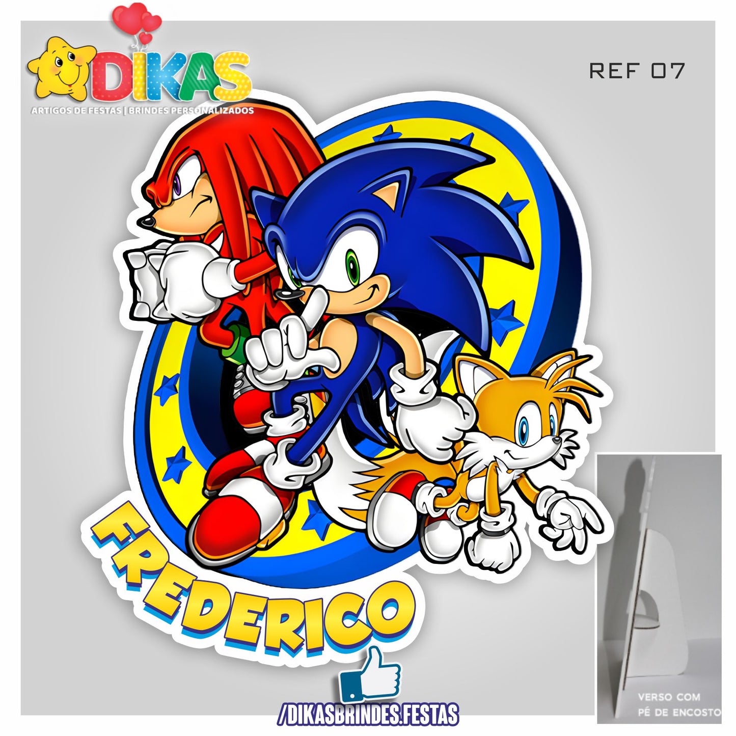CENÁRIO PARA MESA - SONIC