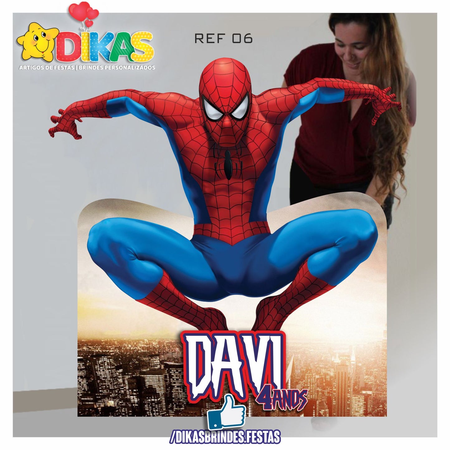 CENÁRIO DE CHÃO - HOMEM ARANHA