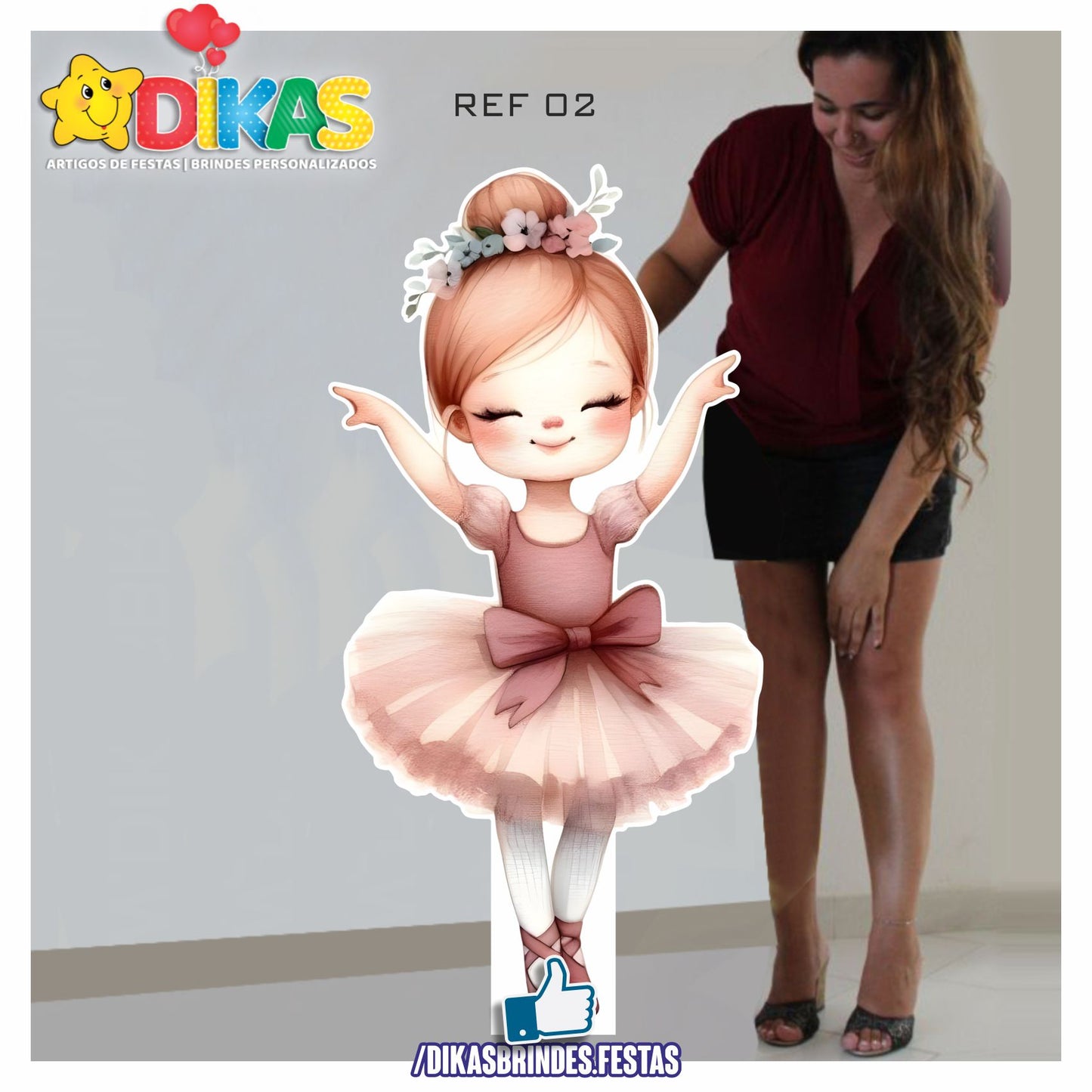 CENÁRIO DE CHÃO - BAILARINA