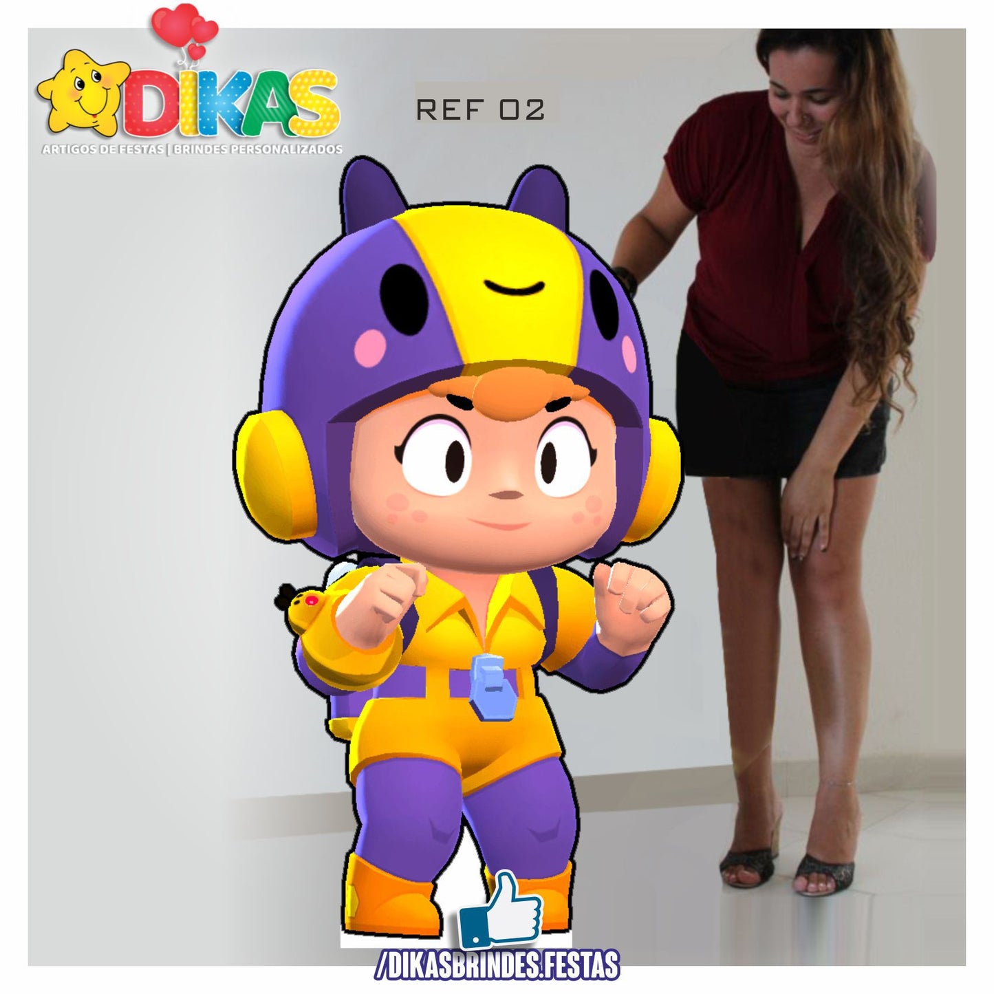 CENÁRIO DE CHÃO - BRAWL STARS