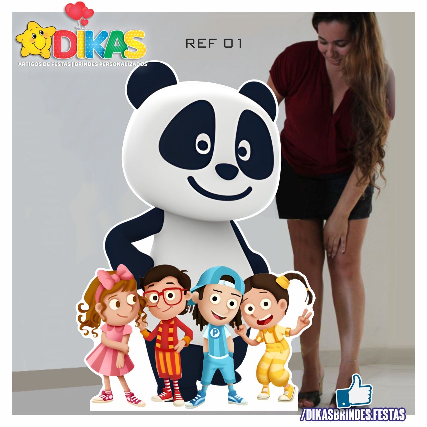 CENÁRIO DE CHÃO - PANDA E OS CARICAS