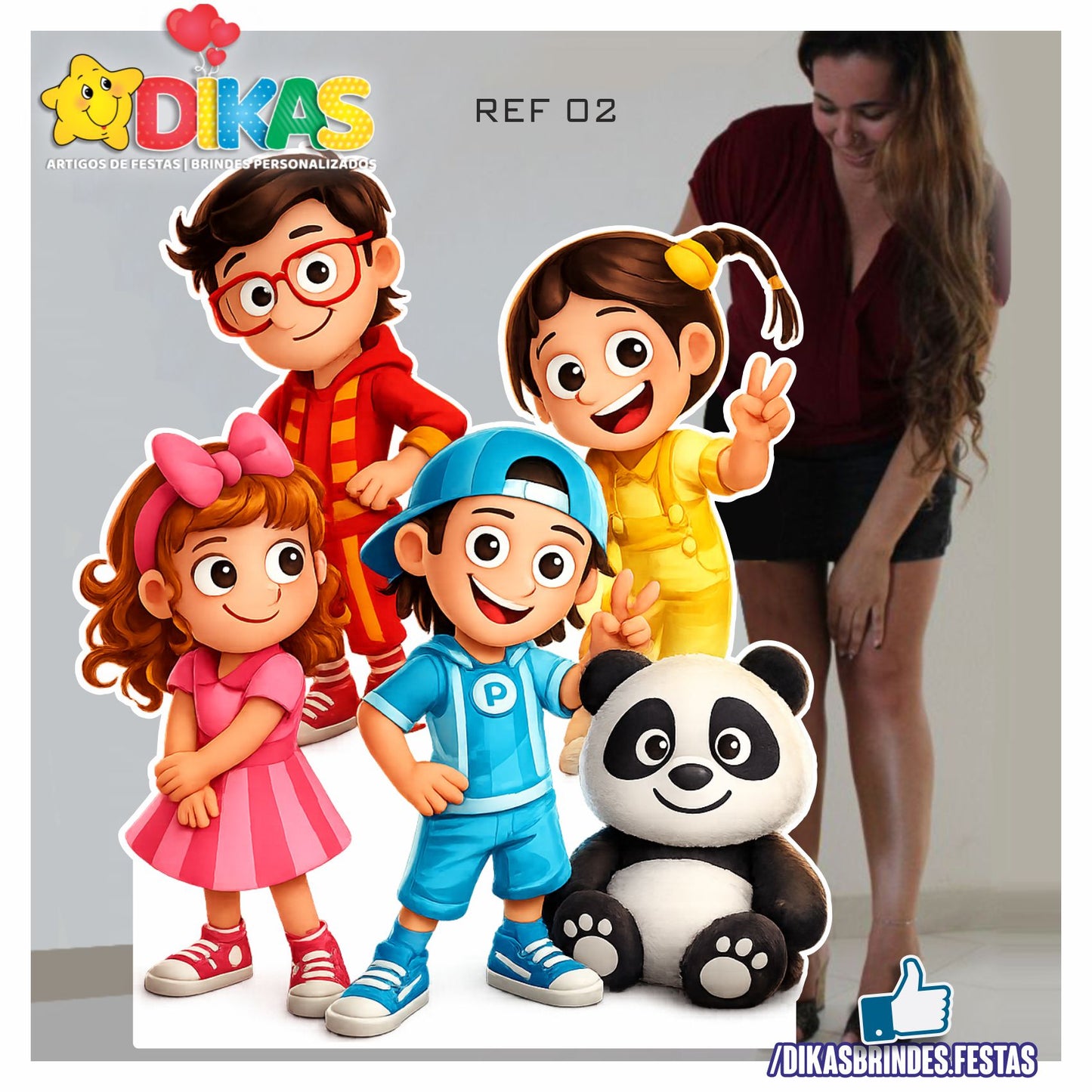 CENÁRIO DE CHÃO - PANDA E OS CARICAS