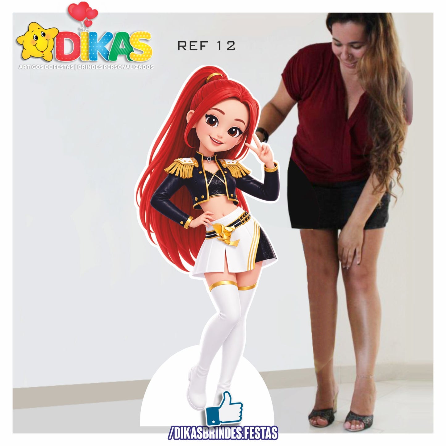 CENÁRIO DE CHÃO - Guerreiras do K-POP