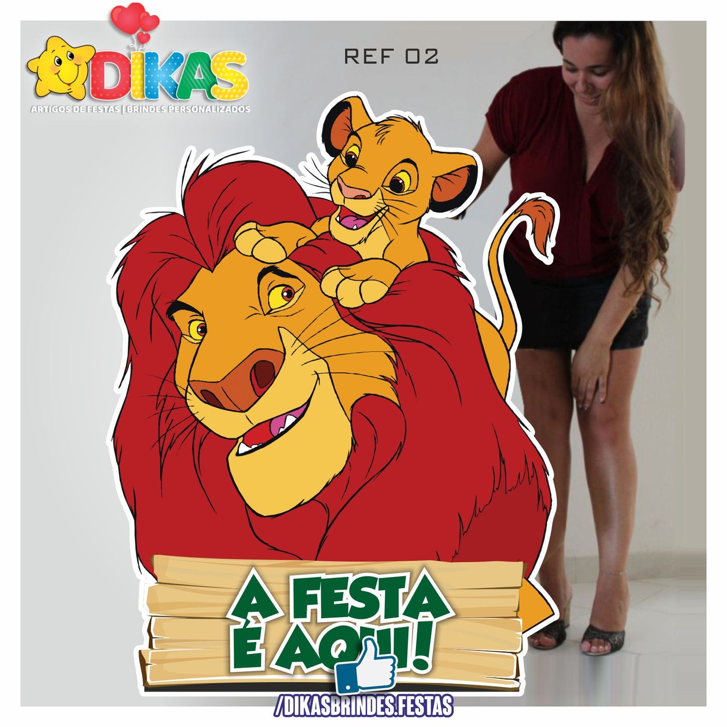 CENÁRIO DE CHÃO - REI LEÃO