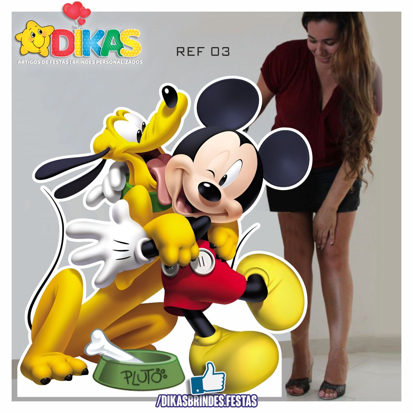CENÁRIO DE CHÃO - MICKEY E OS AMIGOS