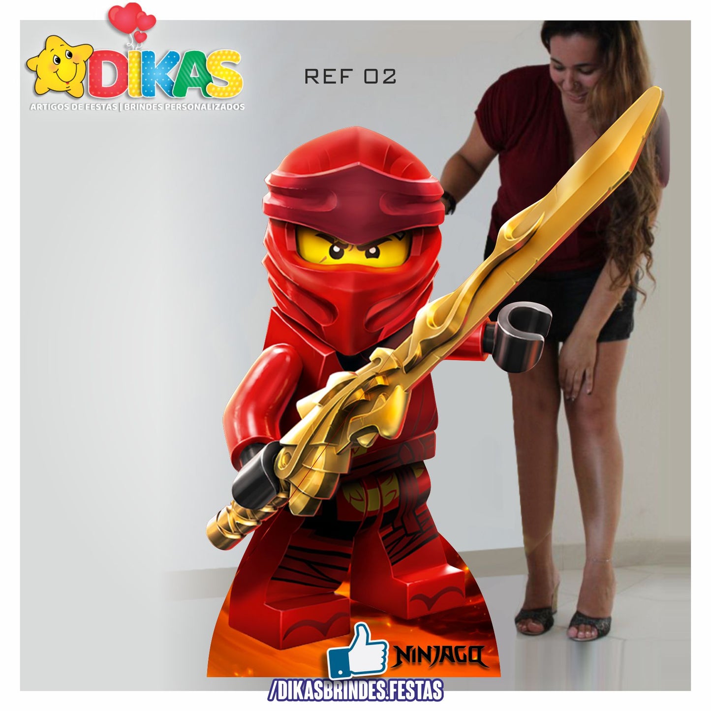 CENÁRIO DE CHÃO - NINJAGO