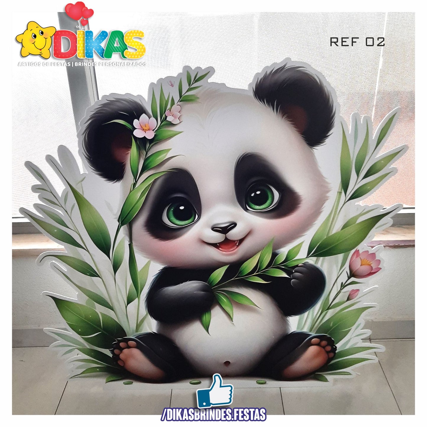 CENÁRIO DE CHÃO - PANDA BEBÉ