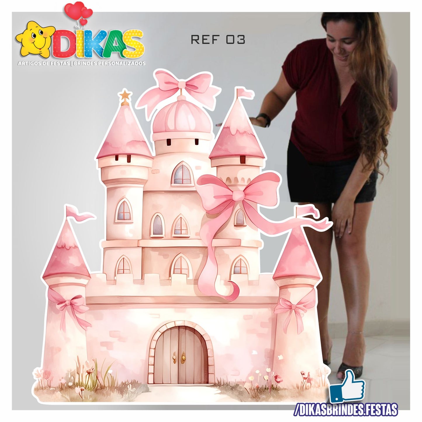 CENÁRIO DE CHÃO - PRINCESAS DISNEY