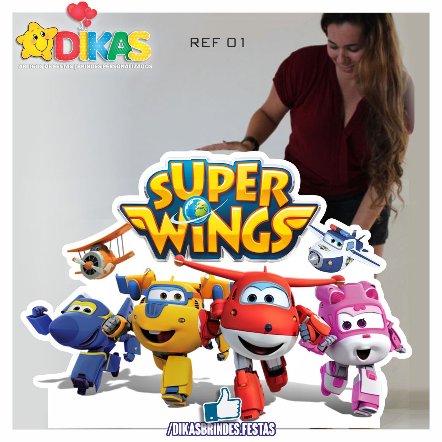 CENÁRIO DE CHÃO - SUPER WINGS