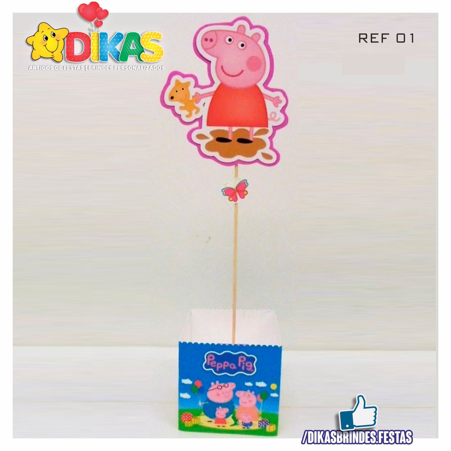 LIVRINHO PARA COLORIR - PORQUINHA PEPPA – dikasbrindes