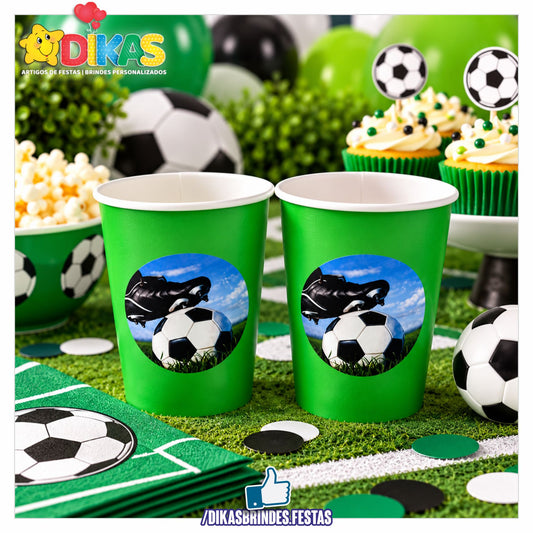 COPO EM PAPEL 20cl - FUTEBOL