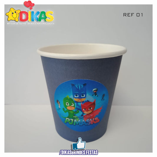 COPO EM PAPEL 20cl - PJMASKS