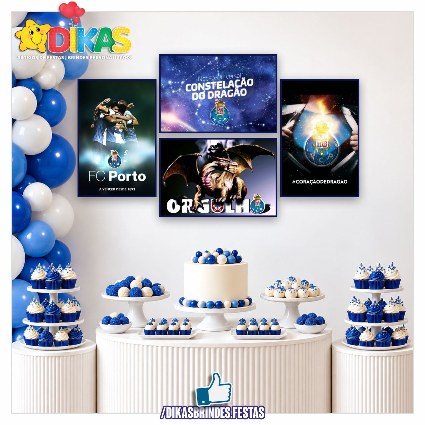 CARTAZES P/ DECORAÇÃO DE PAREDE - FUTEBOL PORTO