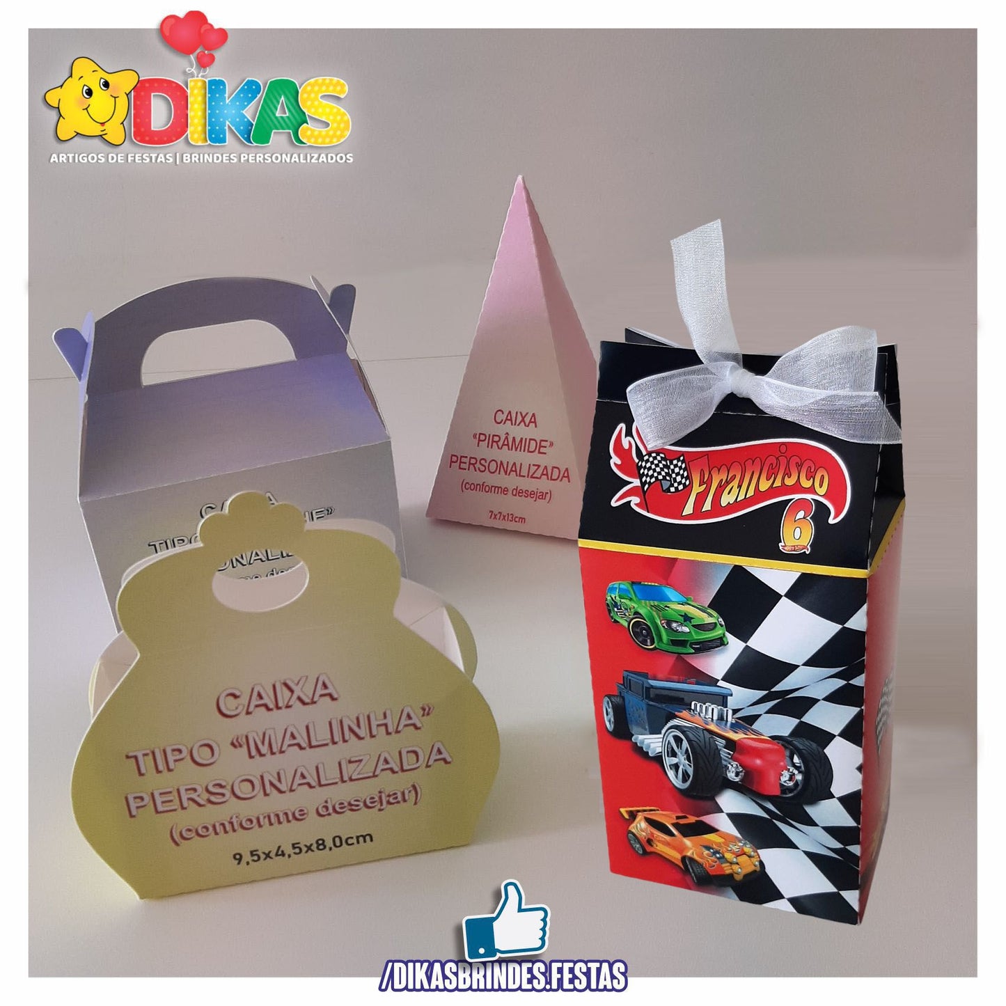 CAIXAS PERSONALIZADAS PARA BRINDES - HOTWHEELS