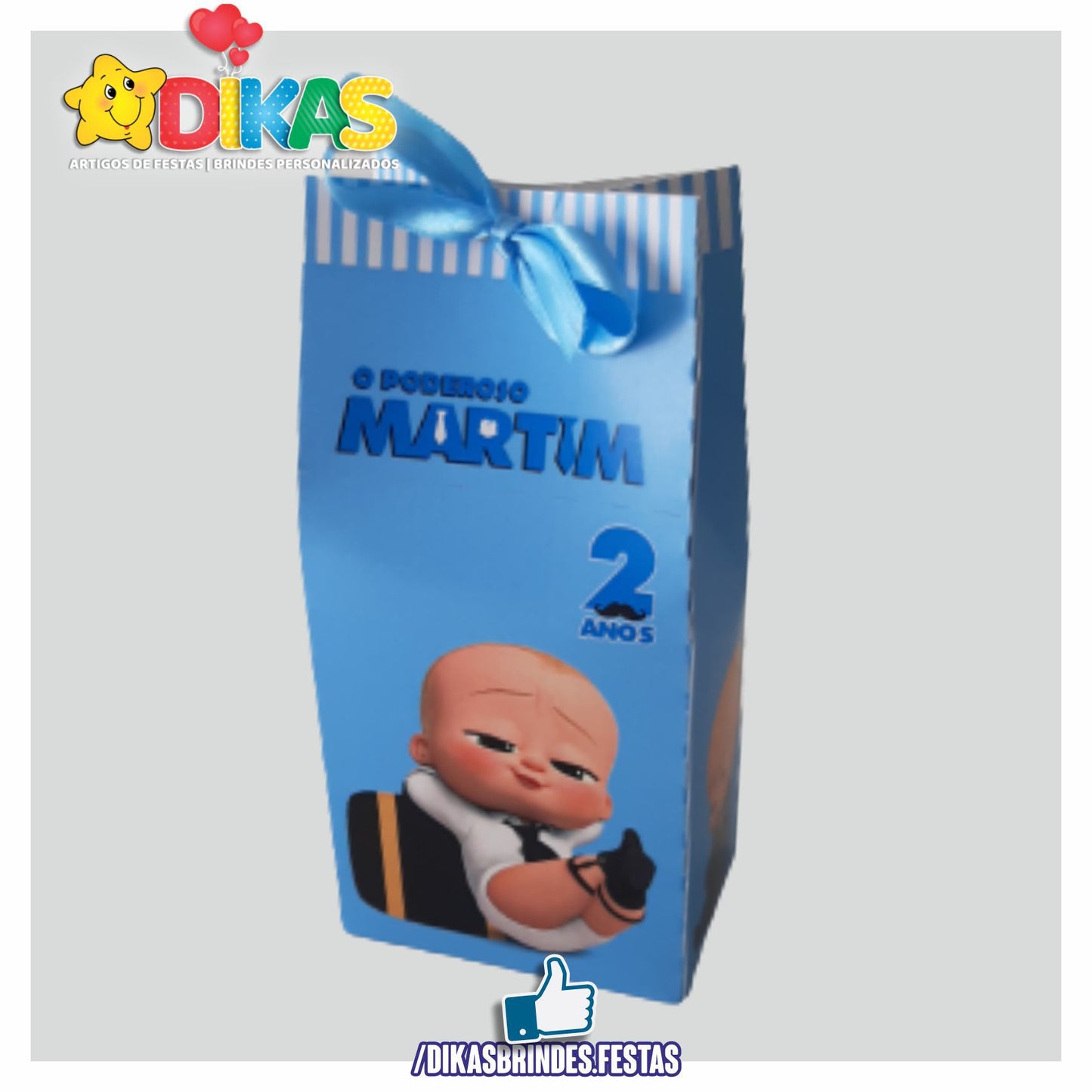 CAIXAS PERSONALIZADAS PARA BRINDES - BOSS BABY