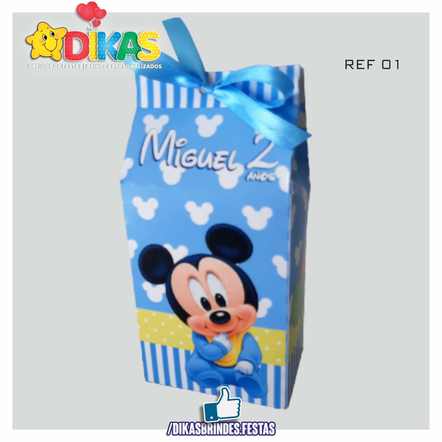 CAIXAS PERSONALIZADAS PARA BRINDES - MICKEY BABY