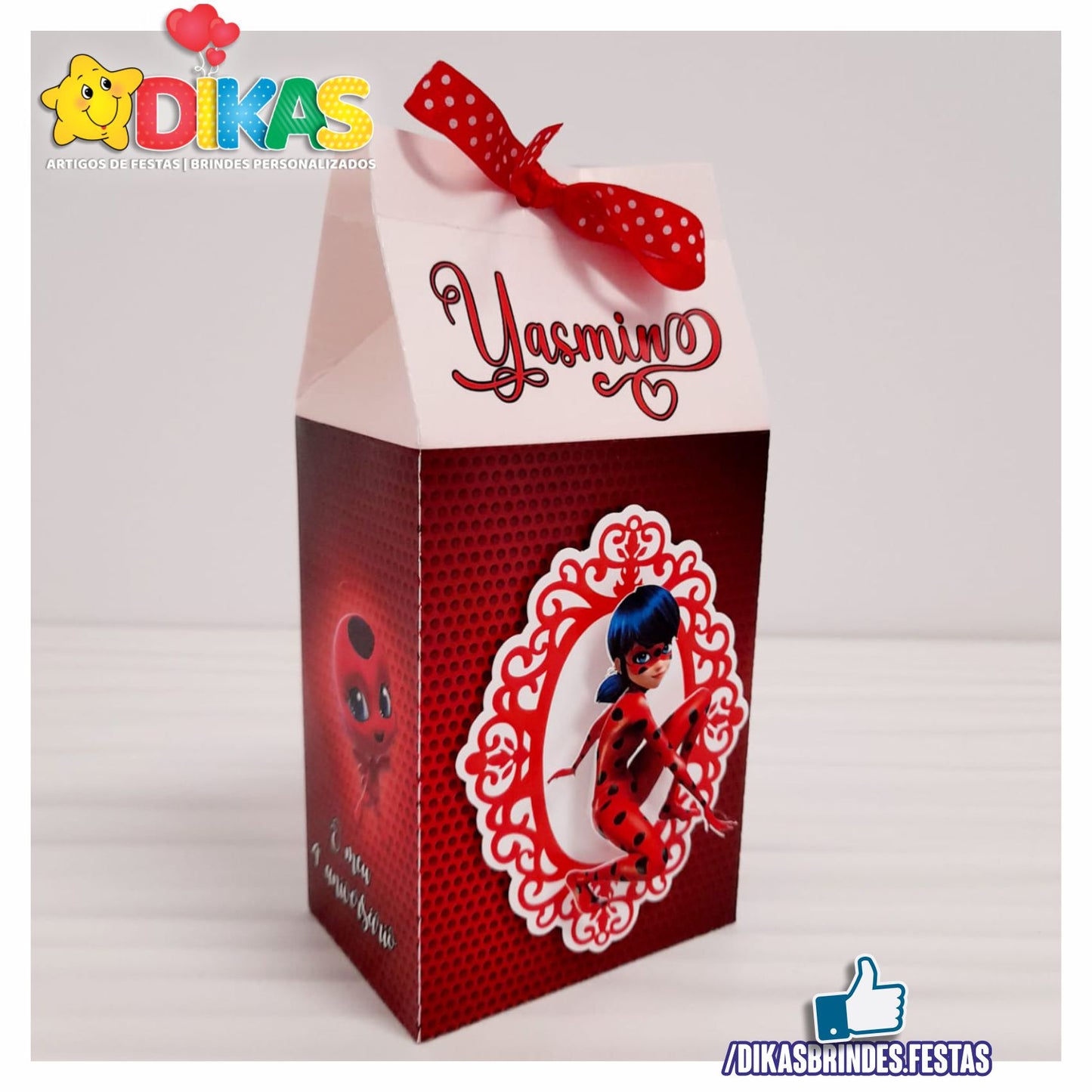 CAIXAS PERSONALIZADAS PARA BRINDES - LADYBUG