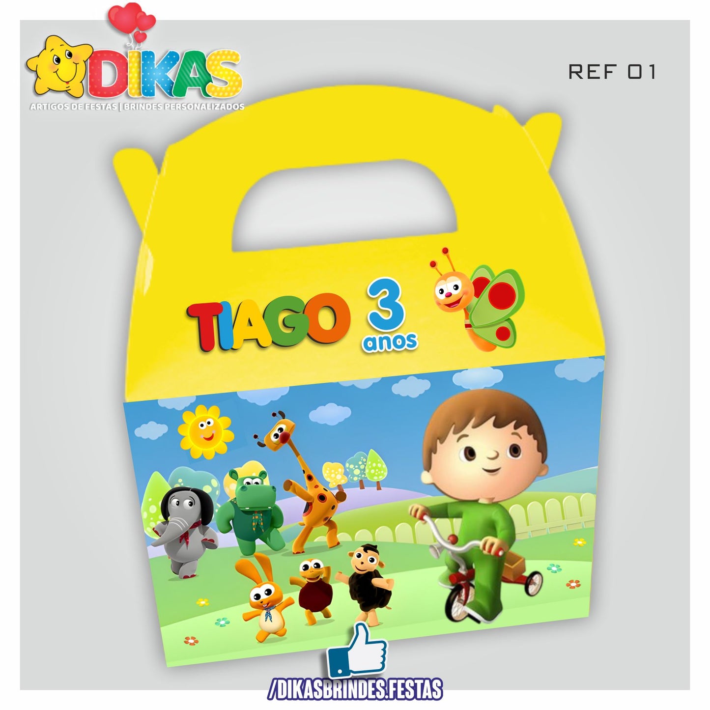 CAIXAS PERSONALIZADAS PARA BRINDES - BABY TV