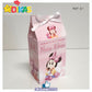 CAIXA "TIPO LEITE" PERSONALIZADA - MINNIE BABY