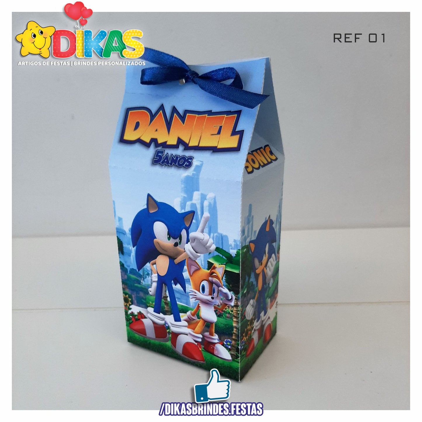 CAIXAS PERSONALIZADAS PARA BRINDES - SONIC