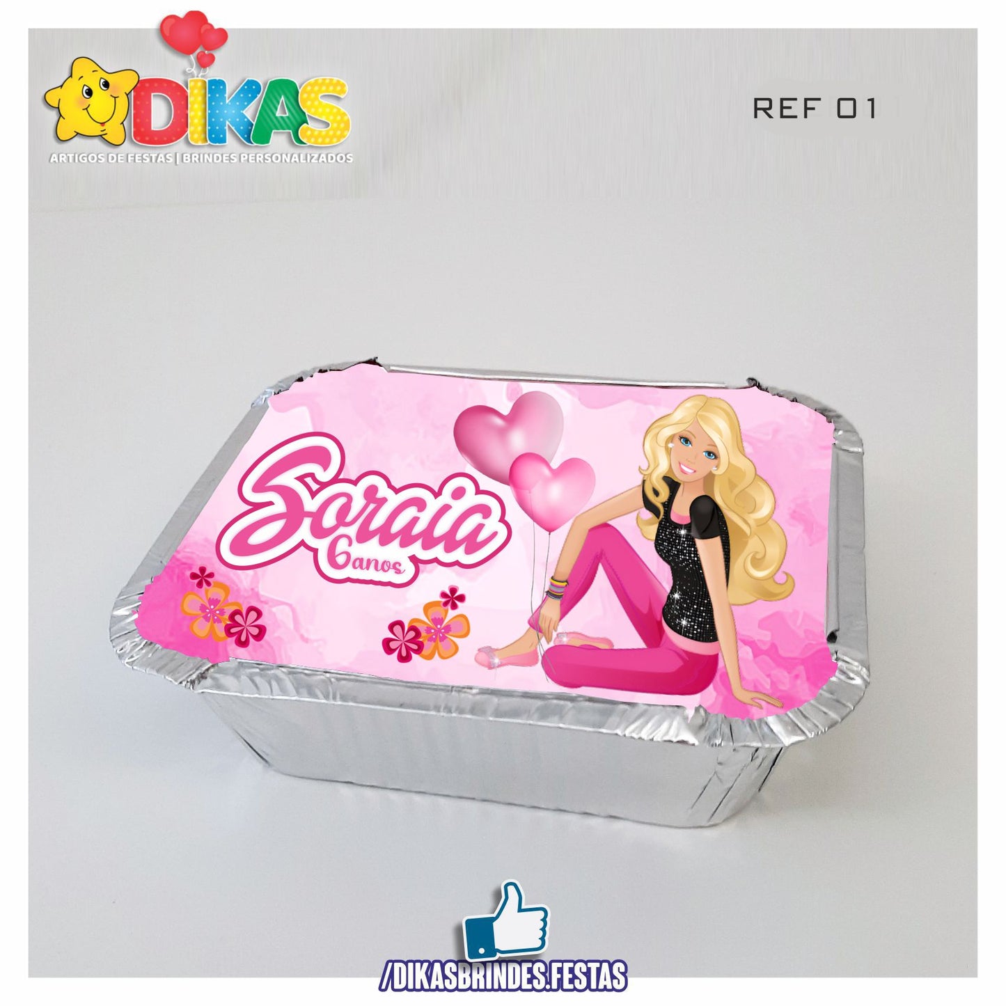 CAIXAS PERSONALIZADAS PARA BRINDES - BARBIE